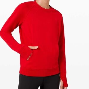 Lululemon Scuba Crew - Dark Red